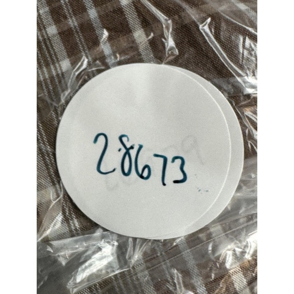 Ariat Rebar Shirt Mens XLT Brown Plaid Short Sleeve Stretch Button Up Work - Picture 11 of 11